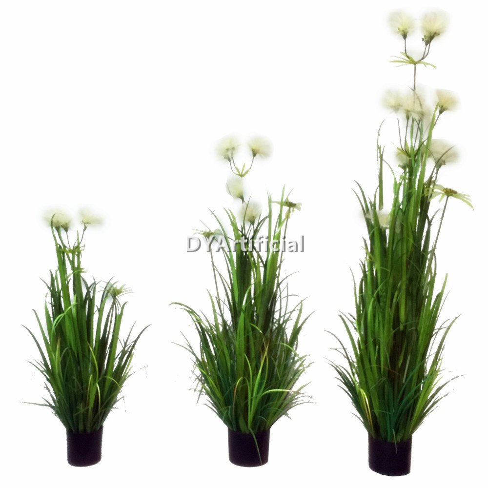 dyyc 08 1 potted artificial dandelion grass plants light green 120cm 3