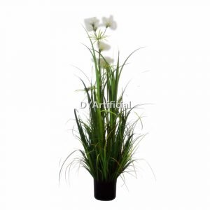 dyyc 08 2 potted artificial dandelion grass plants light green 150cm