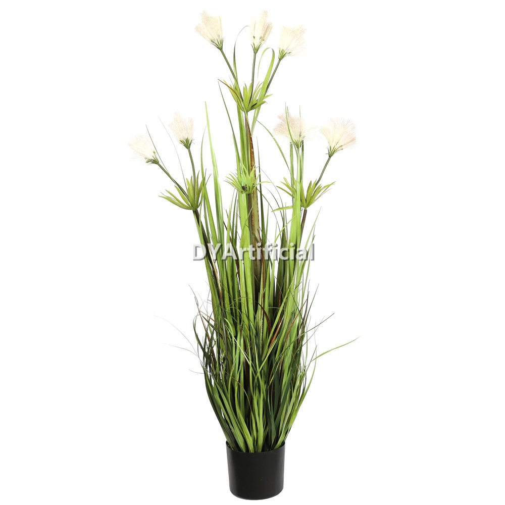 dyyc 08 2 potted artificial dandelion grass plants light green 150cm new
