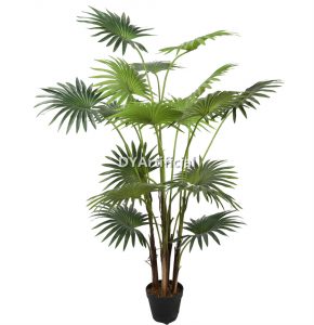 tcb 119 artificial fun palm 130cm indoor 7 trunks