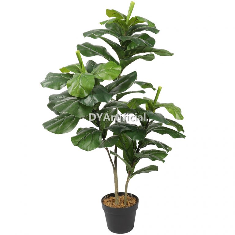 Artificial Fiddle Leaf Fig Tree 75CM DYArtificial
