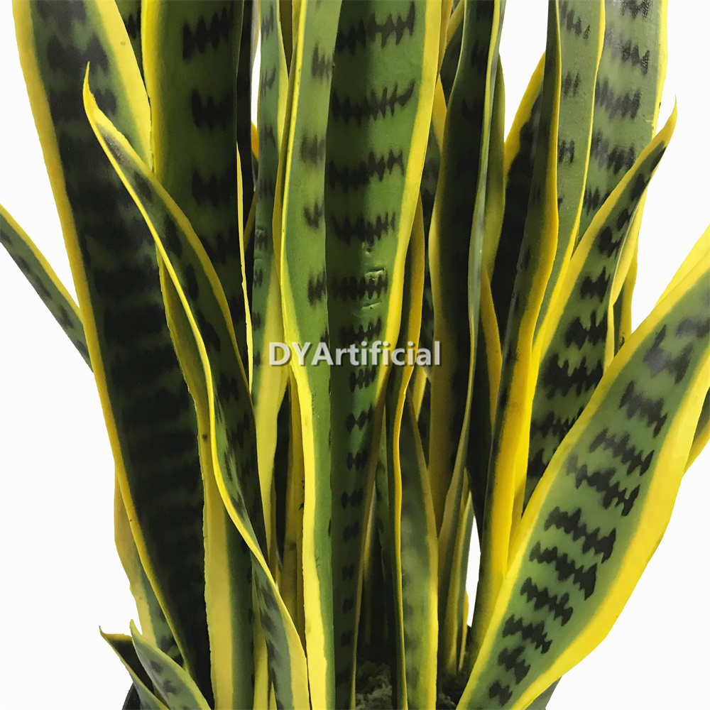 Artificial Sansevieria Trifasciata Yellow 103CM Indoor - DYArtificial