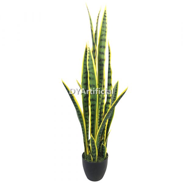 Artificial Sansevieria Trifasciata Yellow 98CM Indoor DYArtificial