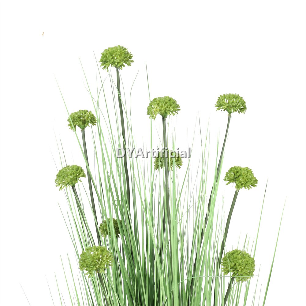 tcj 17 150cm height artificial grass plants with green flowers 1