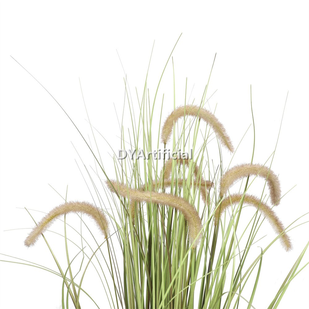 tcj 35 artificial pennisetum grass 90cm height light grey 1