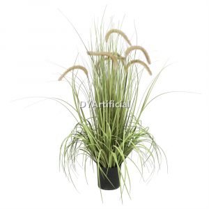 tcj 35 artificial pennisetum grass 90cm height light grey
