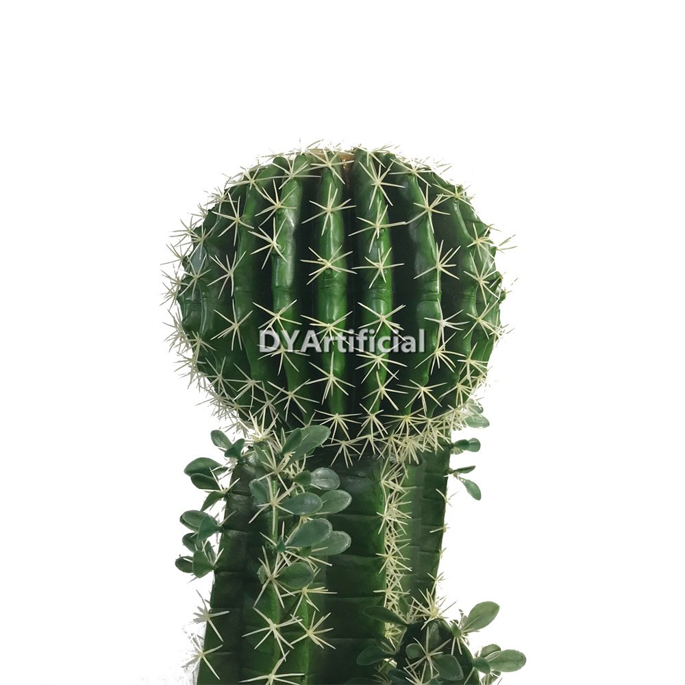 tco a 38 125cm artificial single ball cactus plants dark green indoor 1