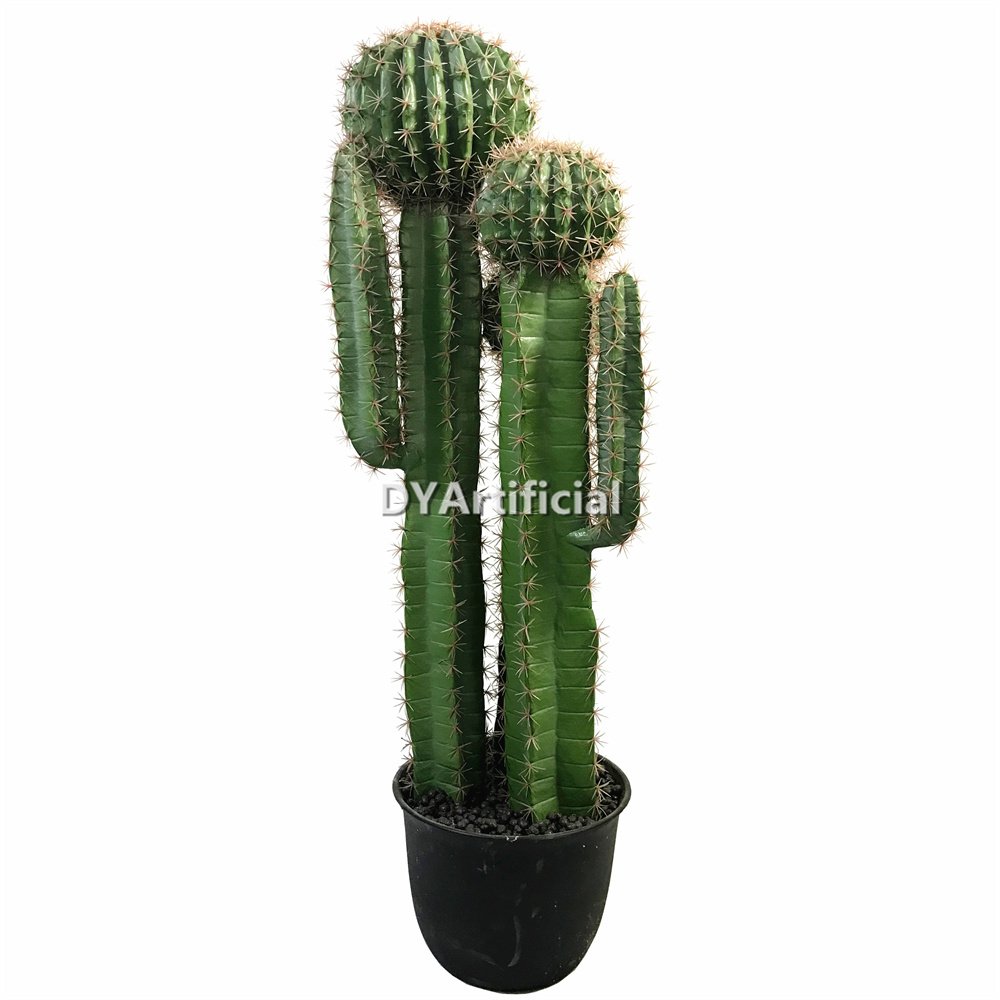 tco a 43 126cm artificial cactus ball tree dark green indoor