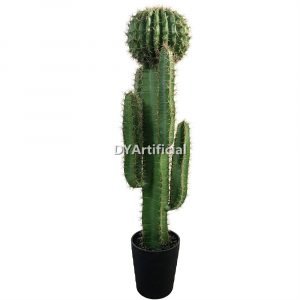 tco a 46 125cm artificial single ball cactus plants light green indoor