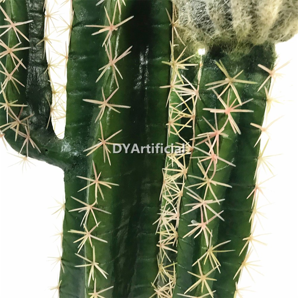 tco a 60 85cm artificial triple white ball cactus plants indoor 2