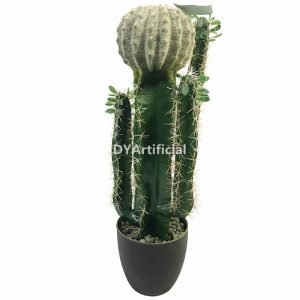 tco a 62 73cm artificial white ball cactus indoor