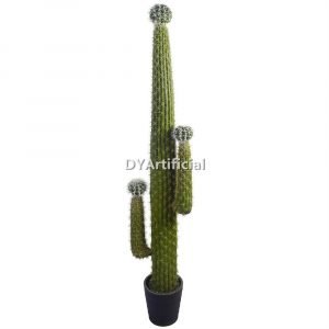 tco a 93 artificial cactus triple stem with ball 150cm light green