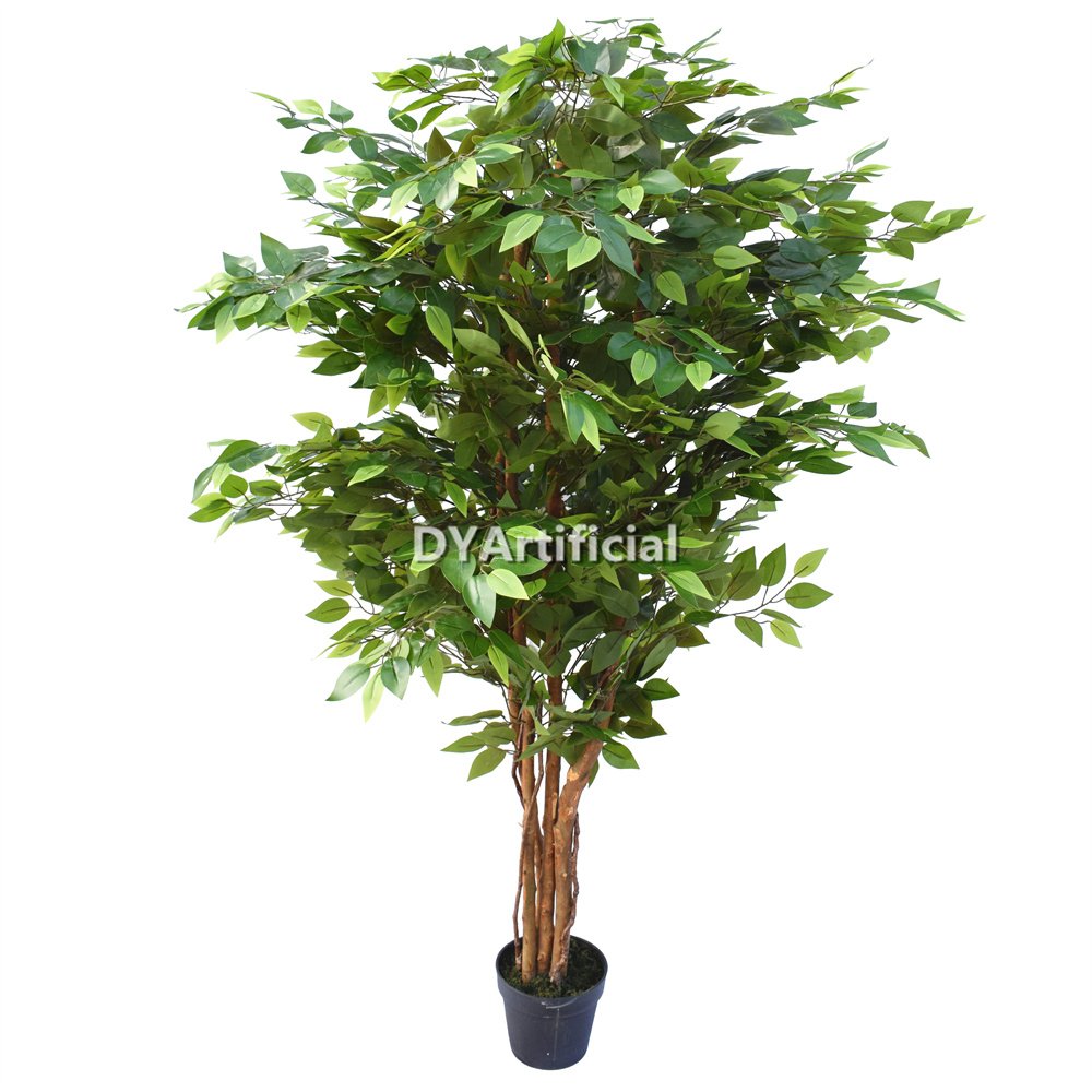 tcp 75 lush green artificial ficus tree 170cm indoor