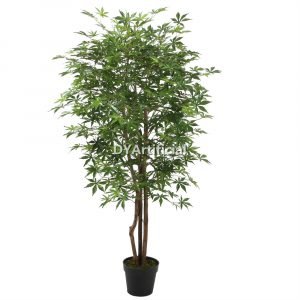 tcr 01 150cm artificial maple green tree wood trunk