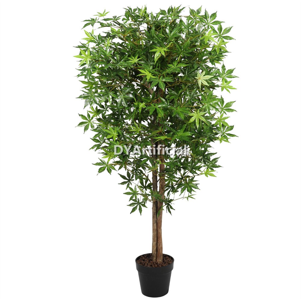 150cm artificial maple green tree wood trunk