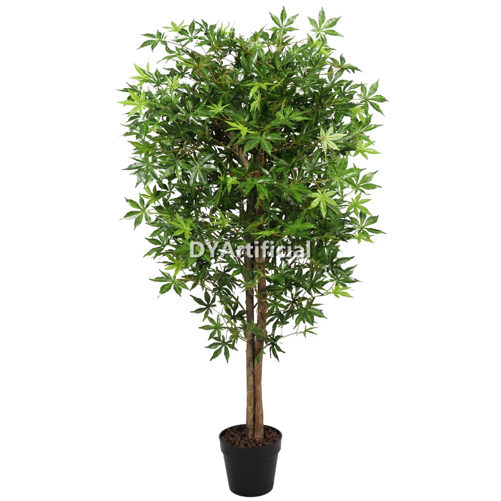 150cm artificial maple green tree wood trunk