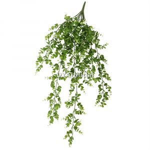dlvb 32 76cm fresh green artificial money leaf hanging bushes