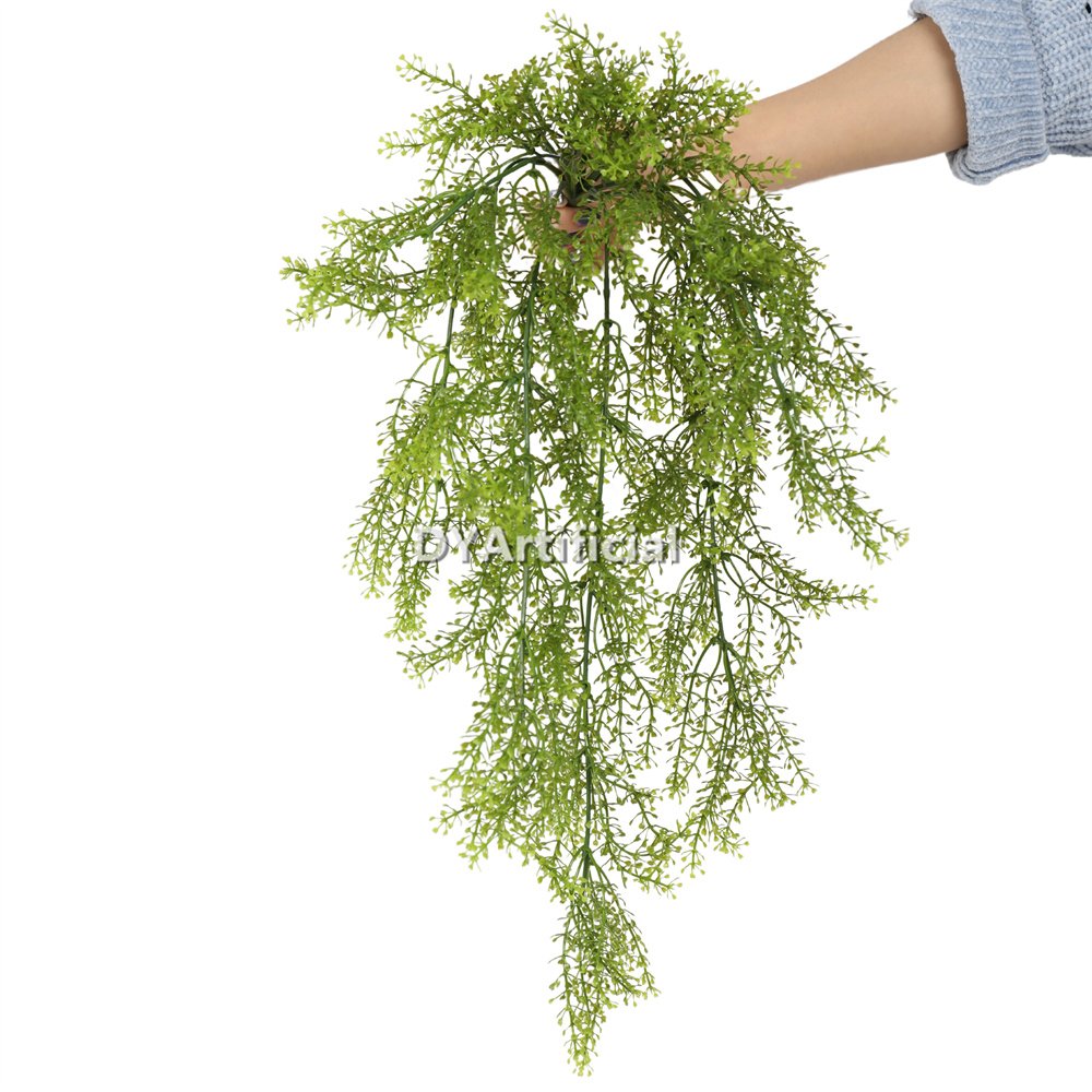 dlvb 71 58cm lush fern artificial hanging bushes