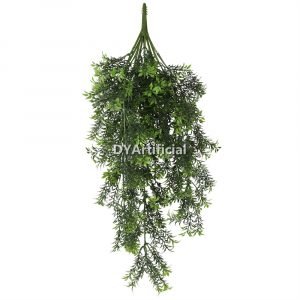 dlvb 73 tea foliage artificial hanging bushes 56cm 2