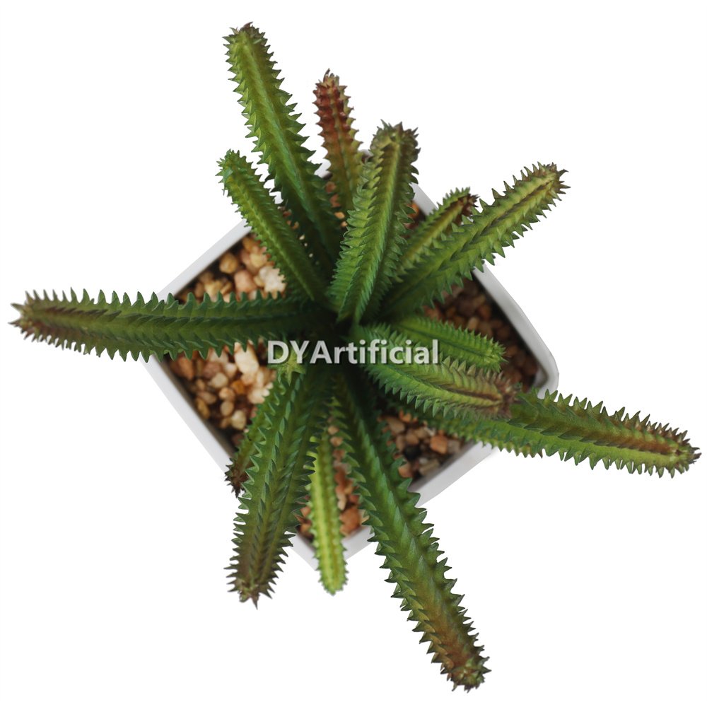 dyjt 15 c mini artificial succulent plants in pots 18cm 2