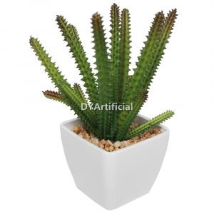 dyjt 15 c mini artificial succulent plants in pots 18cm