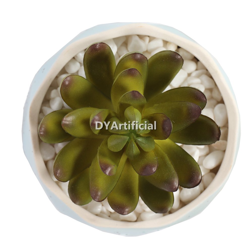 dyjt 20 a artificial succulent in pots 14cm new 3