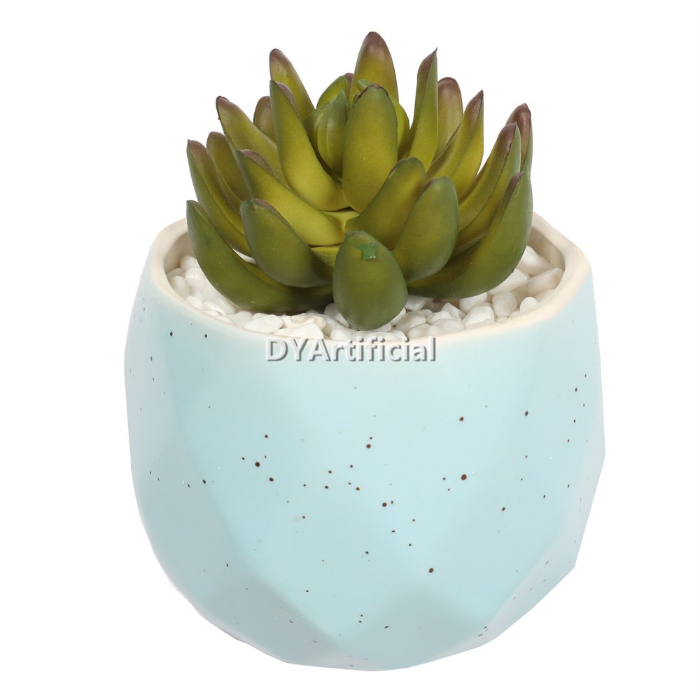 dyjt 20 a artificial succulent in pots 14cm new