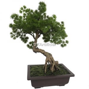 nice artificial potted pine bonsai 55cm indoor