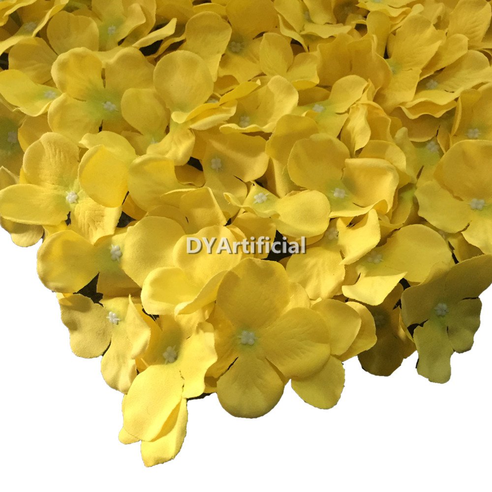 fxq 21 40x60cm yellow color artificial hydrangea flowers carpet 2