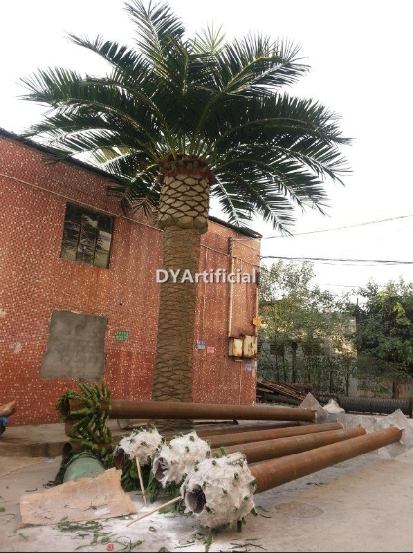 customized artificial canary date palm tree