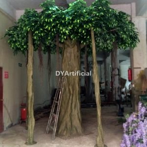 customized large artificial ficus tree for stage performance