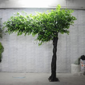 customized one side large artificial ficus tree
