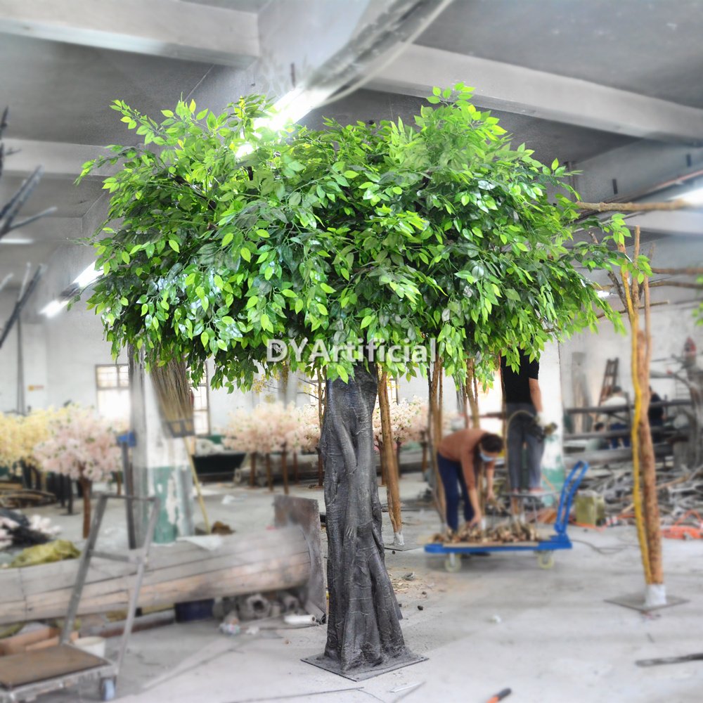 indoor outdoor artificial ficus tree big size