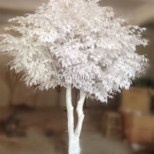 customized artificial white ficus tree