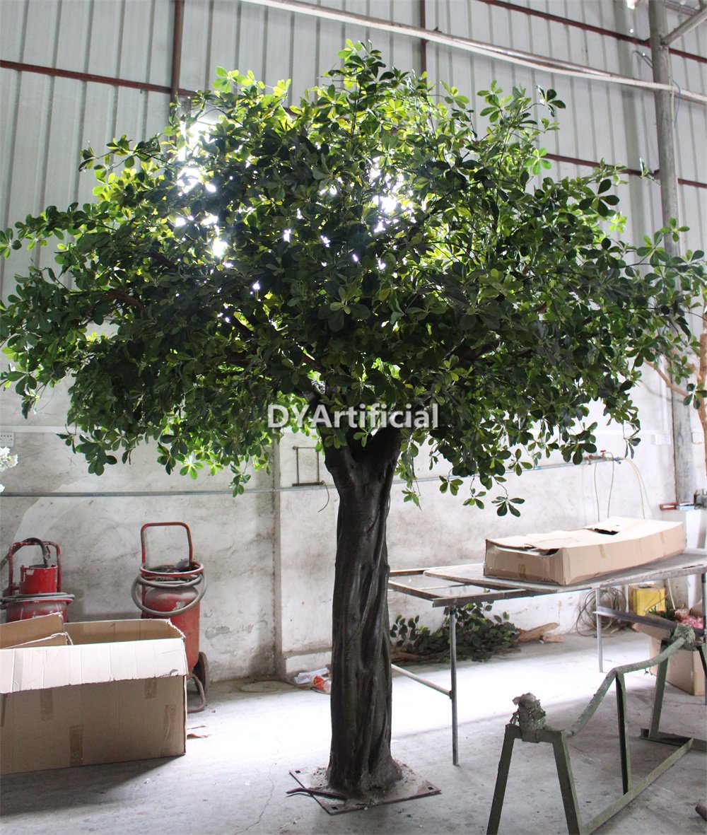 400cm height artificial green luck tree polyscias guilfoylei