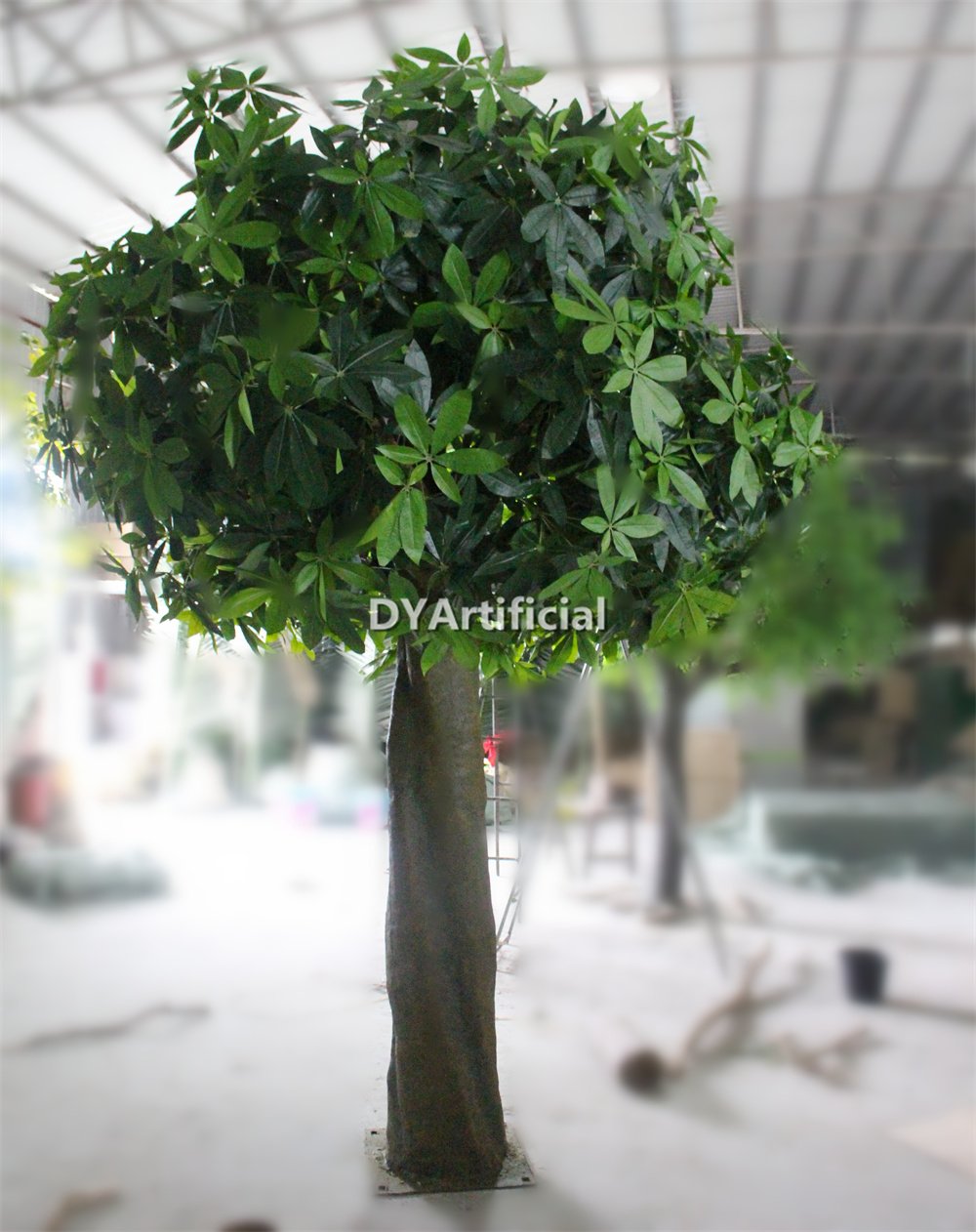 350cm height artificial green rich money tree