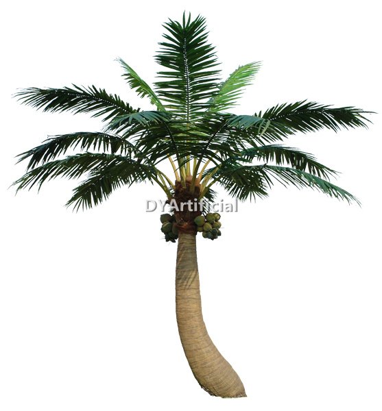 Customized Artificial Bend Coconut Tree