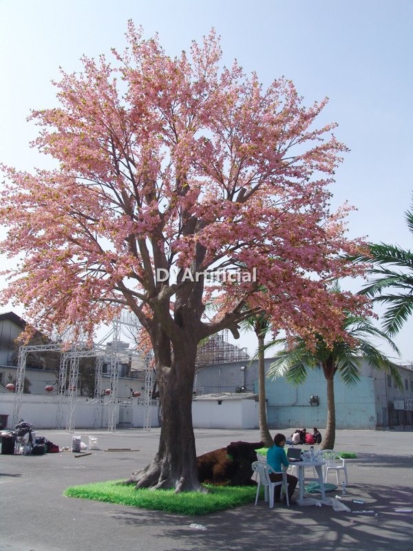 customized size huge artificial cherry blossom tree pink