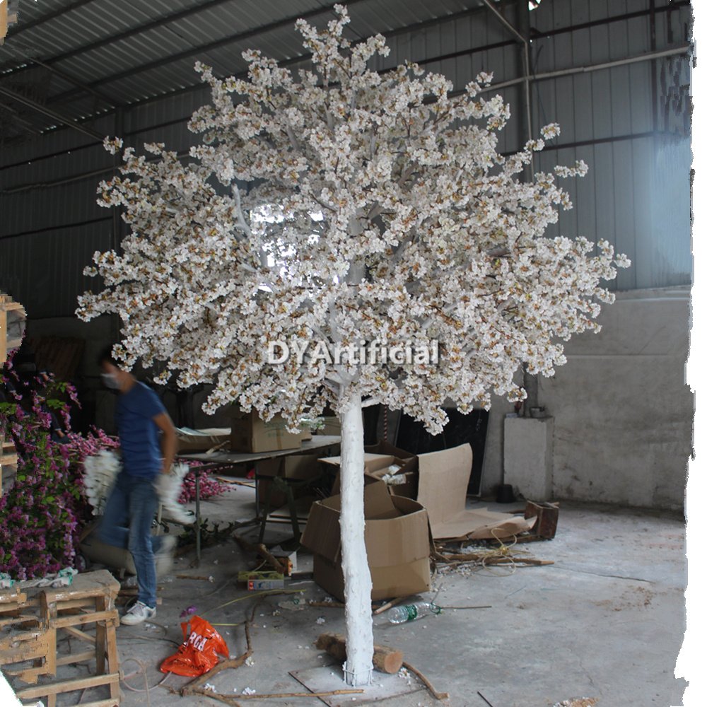 320cm height artificial cherry blossom tree white indoor