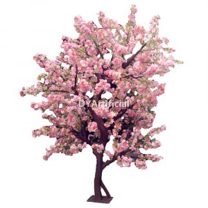 tbc 27 260cm wooden trunk artificial cherry blossom tree pink