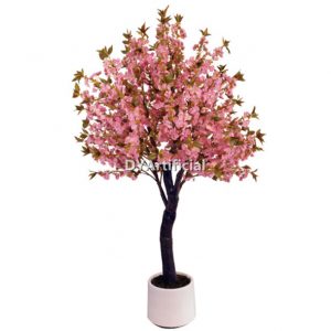 tbc 31 280cm nice potted artificial pink cherry blossom tree