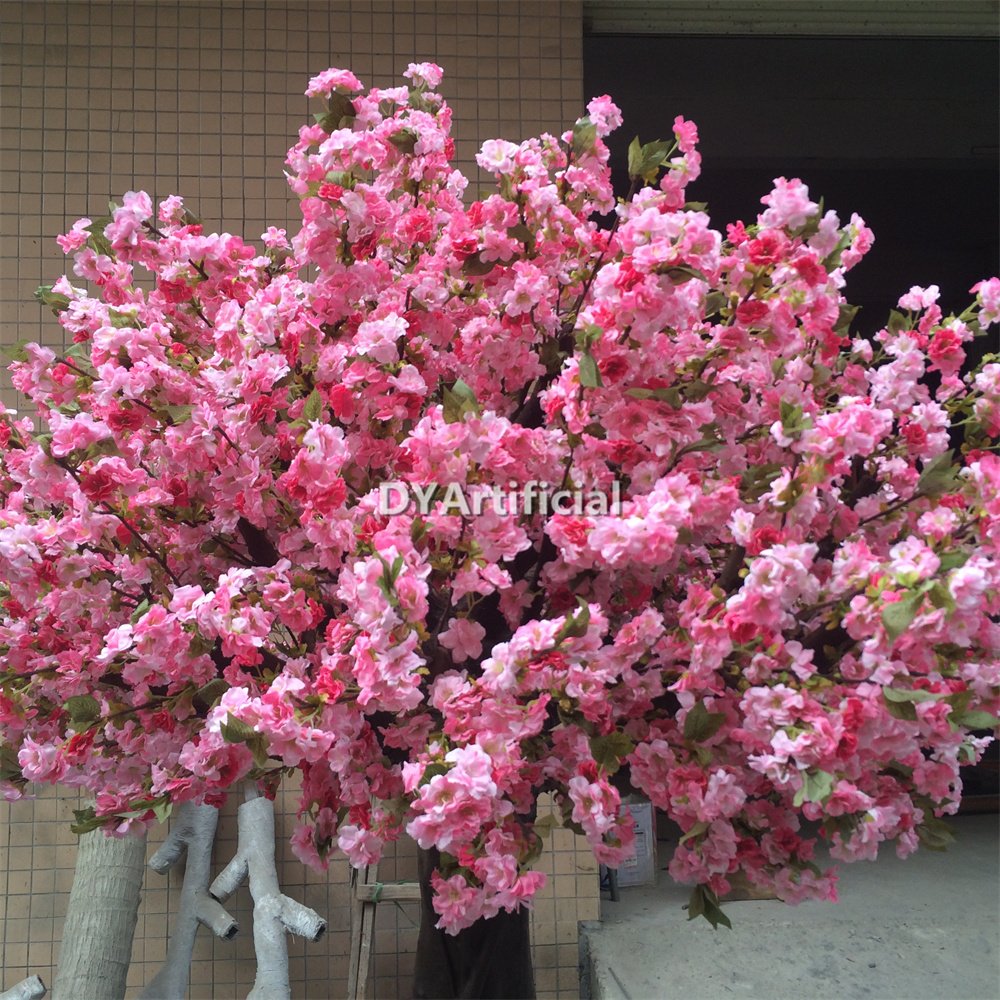 tbc 34 250cm dark pink artificial cherry blossom tree 2