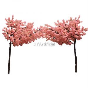 tbc 46 280cm oneside artificial cherry blossom arch tree pink