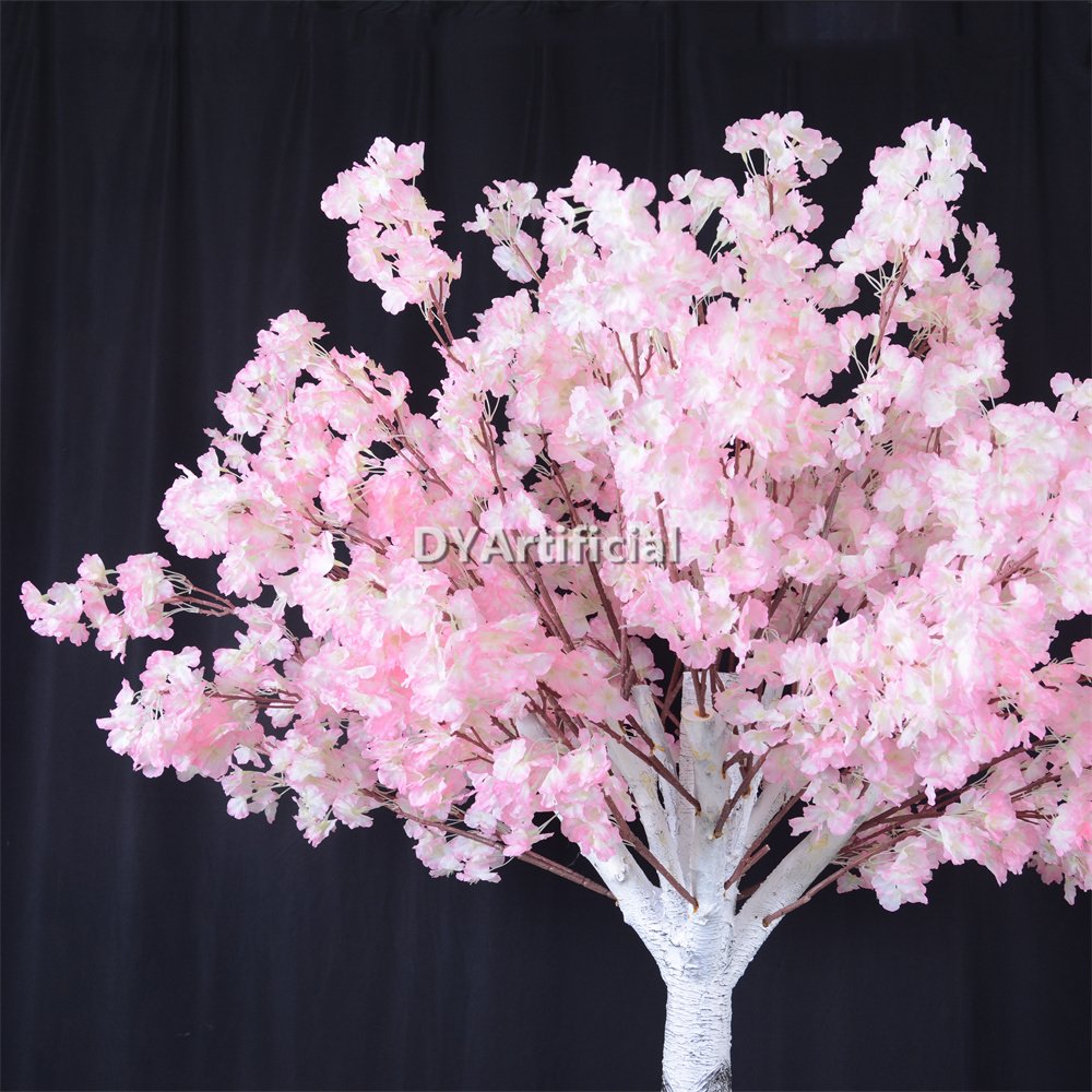 tbd 05 150cm height pink color artificial flowering tree for wedding table details 3