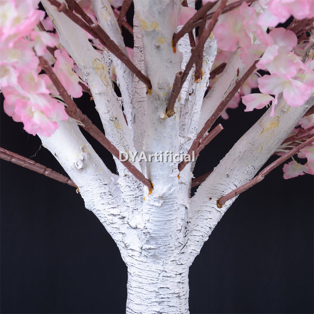 tbd 05 150cm height pink color artificial flowering tree for wedding table details 6