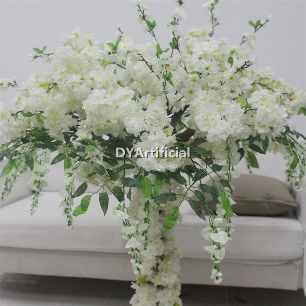 tbdb 06 150cm bushly artificial wisteria wedding centerpieces table tree 2