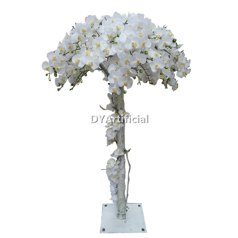 tbdb 11 180cm white artificial orchids tree for wedding centerpieces