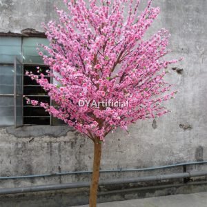 tbe 08 200cm wooden trunk pink artificial flowering tree