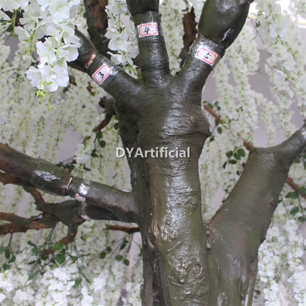 tbgb 01 300cm large artificial wisteria tree white 6