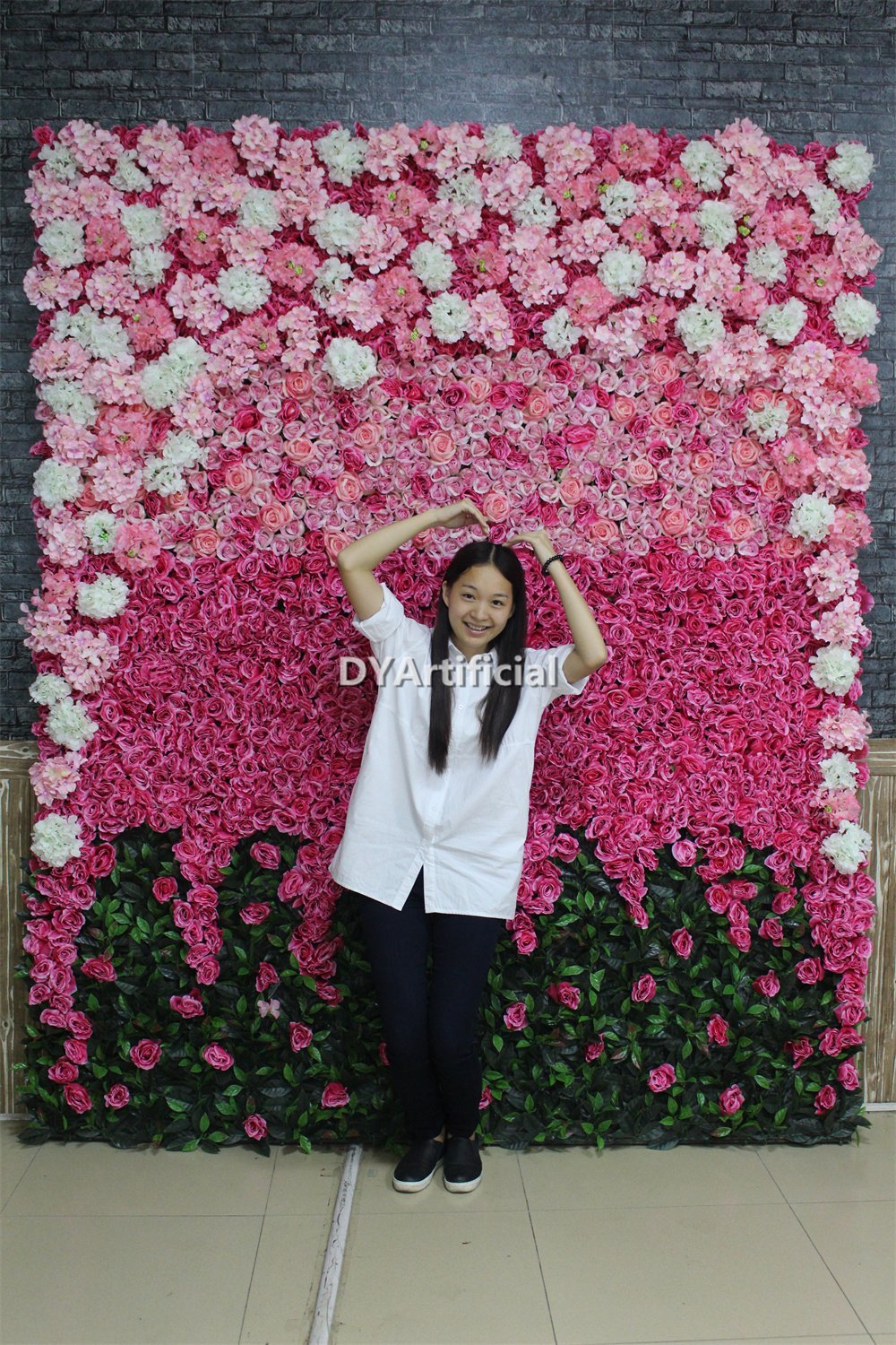 tbh 01 customized artificial flower wall any sizes 1